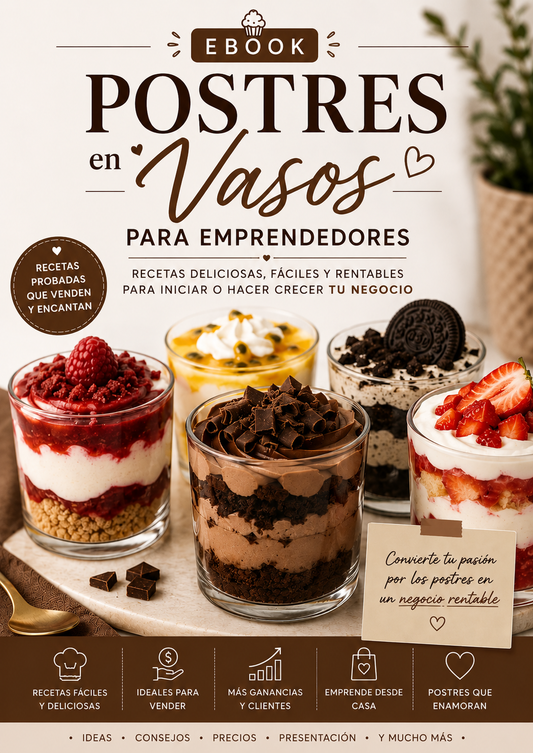 Postres en vaso Gourmet